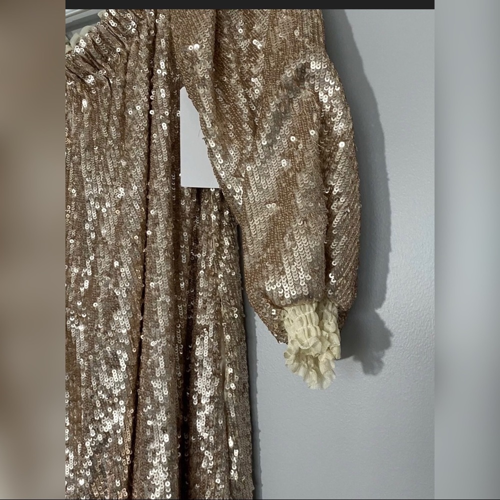 New Womens Free People  Emilia Sequin Dress - Picture 5 of 8